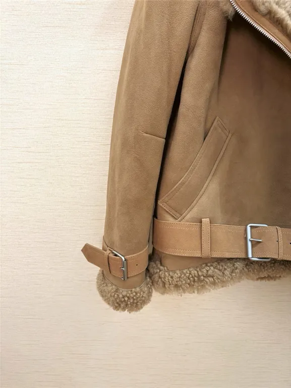 Loro piana shearling coat